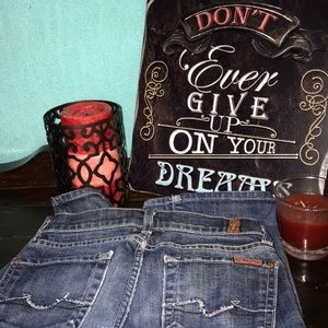 7 for all man kind jeans worn a handful of times
